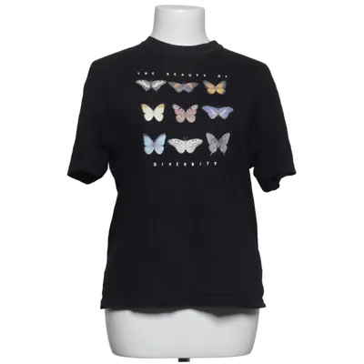 T-shirt (Sort, Flerfarvet) fra Manda