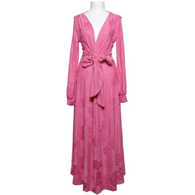 Wikkeljurk (Roze) van Zara Elastaan, Polyester, Viscose