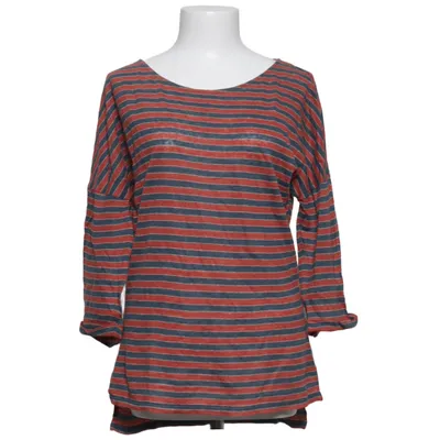 Langærmet t-shirt (Blå, Orange) fra Sessún Linned