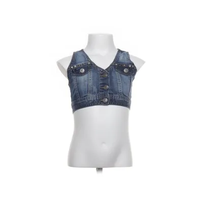 Denim vest (Blue) from Kids Denim by KappAhl Cotton, Elastane