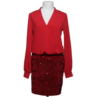 Cocktailklänning (Röd) från Happy Holly Elastan, Polyester