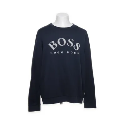 Sweatshirt (Blauw) van Hugo Boss Katoen, Elastaan, Polyamide