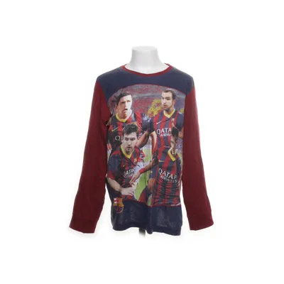 Långärmad t-shirt (Röd, Blå, Flerfärgad) från FC Barcelona Bomull