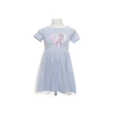 Jurk (Blauw, Meerkleurig) van H&M Katoen, Elastaan, Polyester