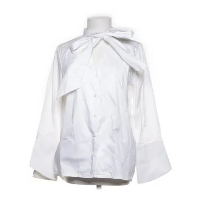 Sløjfebluse (Hvid) fra Sleek Atelier Bomuld