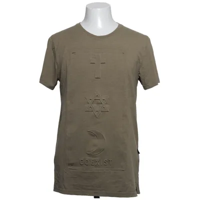 T-shirt (Beige) från Defend Bomull, Polyester