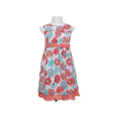 Dress (White, Multicolored) from Penelope Mack Cotton, Polyester
