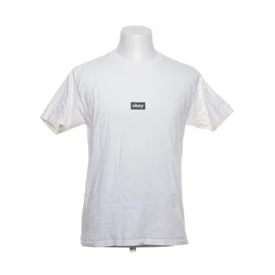 T-shirt (Wit) van Obey Katoen