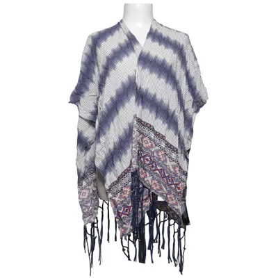 Vest (Blue, White) from Farouche Viscose