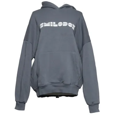Capuchon sweater (Grijs) van Smilodox Katoen, Polyester