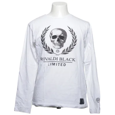 Long sleeve T-shirt (White) from Rivaldi Black Cotton