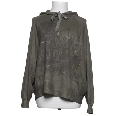 Hoodie (Green) from New Collection Polyamide, Viscose, Wool