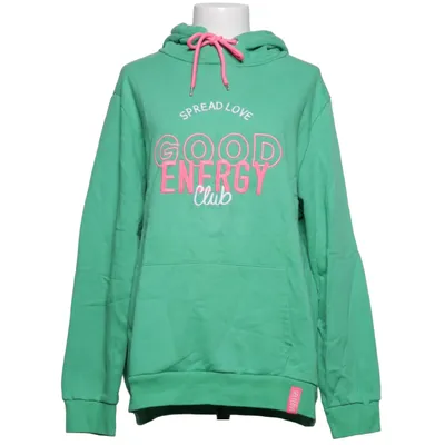 Sweat à capuche (Vert, Rose) de Zwillingsherz Coton, Polyester