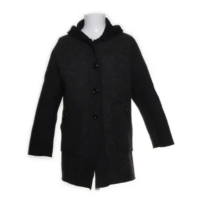 Frakke (Grå) fra New Collection Uld, Minkpels