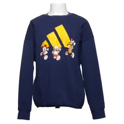Sweatshirt (Blå, Flerfarvet) fra Adidas Bomuld, Elastan, Genanvendt polyester