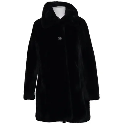 Frakke (Sort) fra Saki Polyester