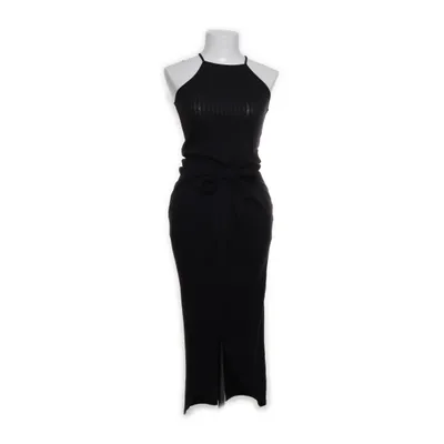 Maxi jurk (Zwart) van Vintage Dressing Viscose