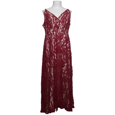 Cocktailjurk (Rood, Beige) van Shein Curve Katoen, Polyamide, Polyester