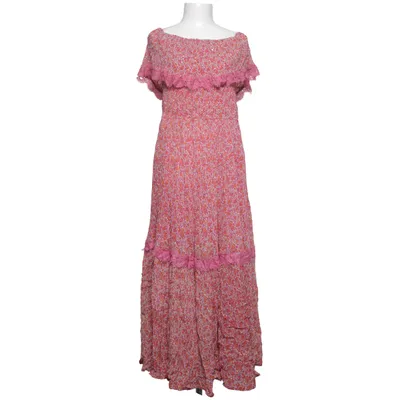 Maxi jurk (Lila, Oranje, Meerkleurig) van Miss June Viscose