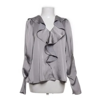 Knytblus (Grå) från Neo Noir Polyester