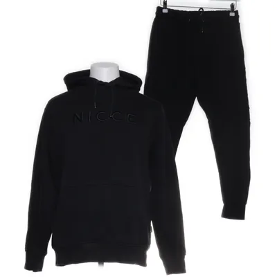 Loungewear (Black) from Nicce Cotton, Polyester
