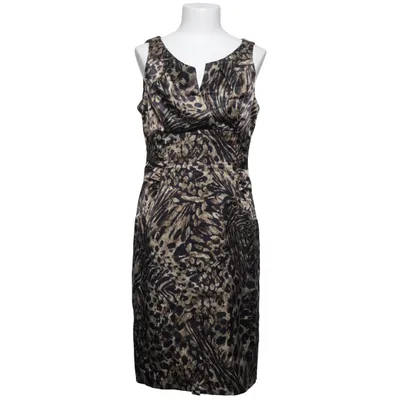 Dress (Black, Brown) from London Times Elastane, Polyester