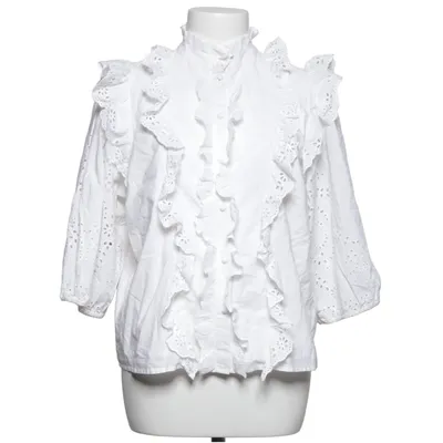 Blouse (Wit) van Notes du Nord Katoen