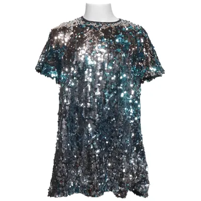 Kjole (Blå, Sølv, Flerfarvet) fra Minimarket Polyester