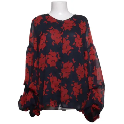 Bluse (Blå, Rød) fra Soaked in Luxury Polyester