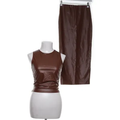 Set (Brown) from Shein Elastane, Polyester, Polyurethane