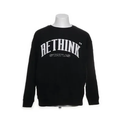 Sweatshirt (Sort) fra Rethink Status Uld, Økologisk bomuld