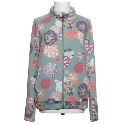 Blouson (Vert, Multicolore) de Sherpa Élasthane, Polyester, Viscose