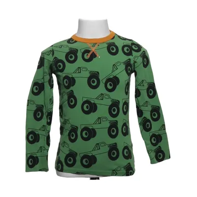 Långärmad t-shirt (Grön, Svart, Orange) från Me&i Bomull, Elastan