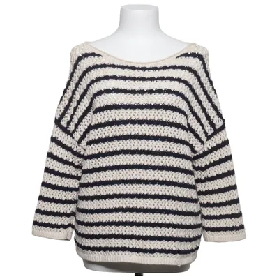 Trui (Blauw, Wit) van Oui Polyamide, Polyester, Viscose