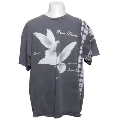 T-shirt (Grå, Vit) från Boohoo Man