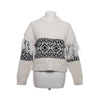 Tröja (Svart, Vit) från H&M Akryl, Polyester, Ull