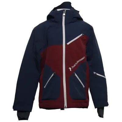 Skidjacka (Blå, Röd) från Peak Performance Junior Återvunnen polyester