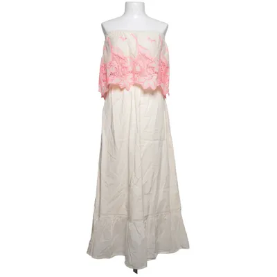 Maxi jurk (Beige, Roze) van Gold & Silver Katoen