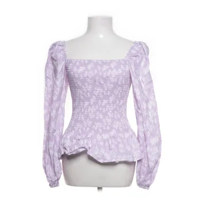 Blouse (Violet, Blanc) de Pernilla Wahlgren Coton
