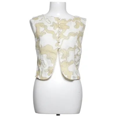 Vest (White, Beige, Blue) from VRG GRL Linen