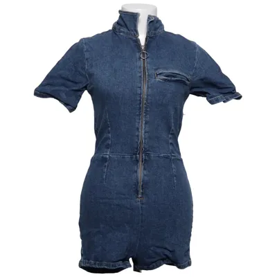 Jumpsuit (Blauw) van BDG by Urban Outfitters Katoen, Elastaan
