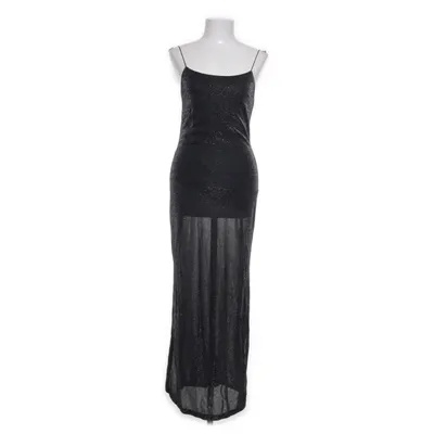 Maxi jurk (Zwart, Zilver) van Hennes Collection Polyamide, Polyester