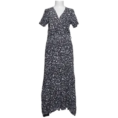 Maxi jurk (Zwart, Wit) van Liz Devy Viscose