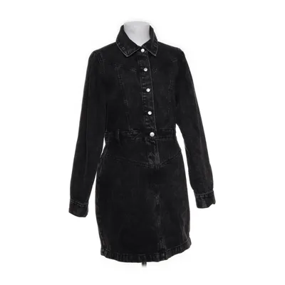 Denim jurk (Zwart) van Stay Katoen