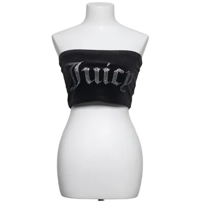 Tube top (Black) from Juicy Couture Elastane, Polyester