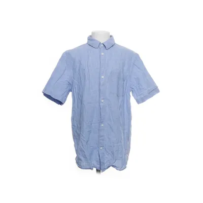 Short sleeve shirt (Blue) from H&M Kids Linen, Cotton