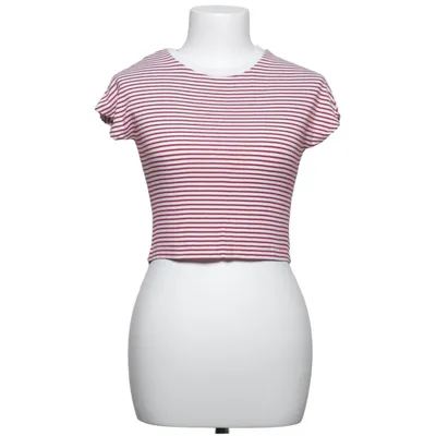 T-shirt (Red, White) from Zara