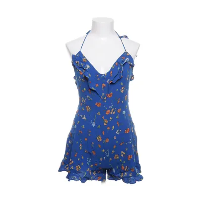 Buksedragt (Blå, Flerfarvet) fra Mango Casual Viscose