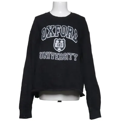 Sweatshirt (Black) from Famona Cotton, Polyester