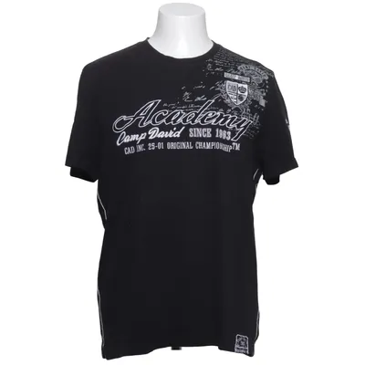 T-shirt (Black) from Camp David Cotton